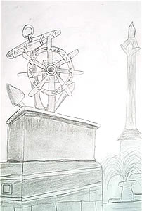 Wheel of Peace by Pranavi